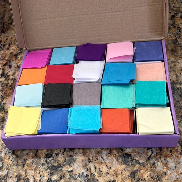 Arts and Crafts Tissue Paper Squares - Multicolor - Picture 3 of 4